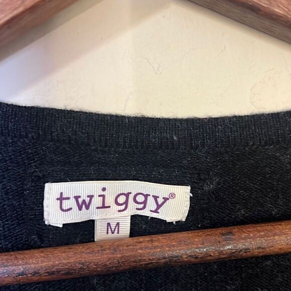 Twiggy Wool Blend Long Sleeve Mini Dress - Picture 6 of 9